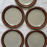Set of 5 plates Annika Rörstrand with starter or dessert