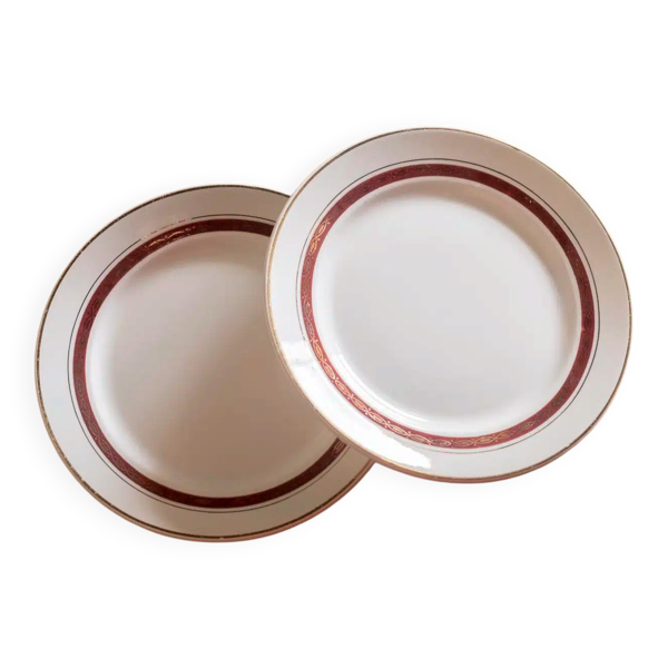 Lot de 2 assiettes à dessert « Louise »