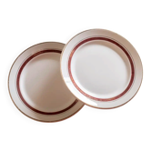 Set of 2 dessert plates "Louise"