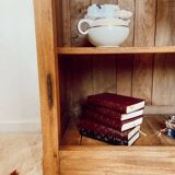 Wardrobe vintage raw wood