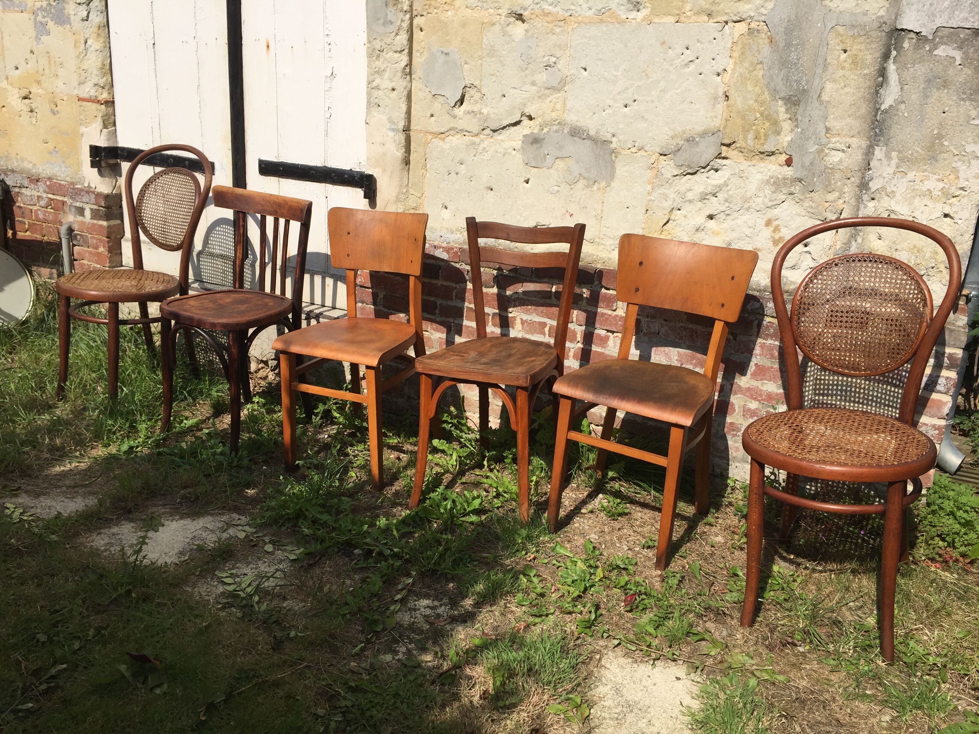 Lot of  bistro chairs
