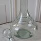 Carafe ancienne en verre soufflé début XXème