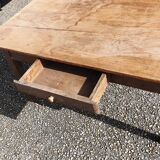 Solid walnut coffee table
