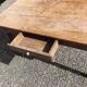 Solid walnut coffee table