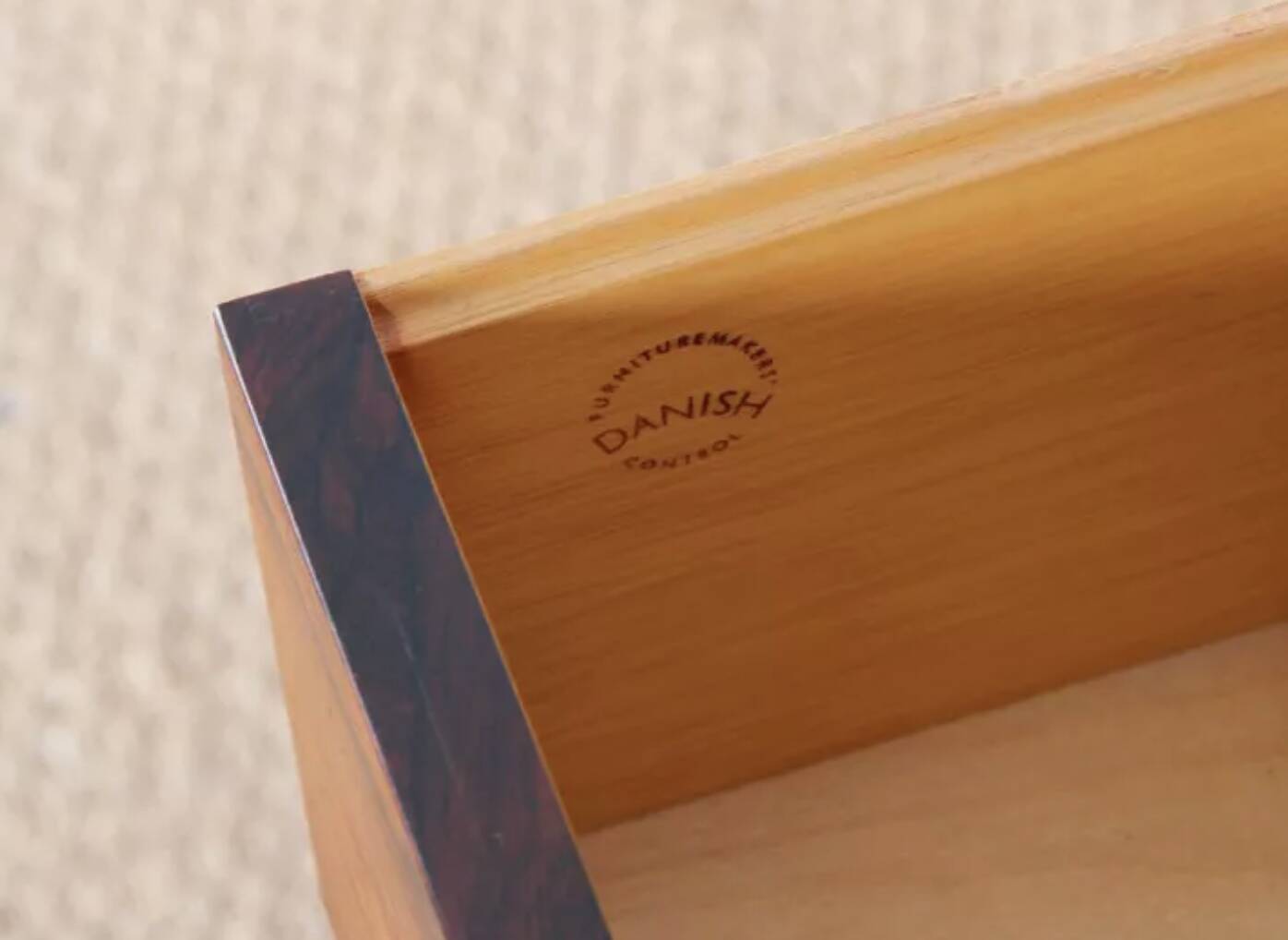 Scandinavian secretary in Rio rosewood