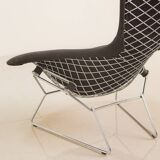 Black "Bird" armchair by Harry Bertoia for Knoll 80's
