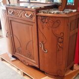 Vaisselier buffet 2 corps années 40