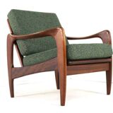 De Ster armchair ladies model - dutch mid century modern design in teak