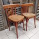 Lot 2 chaises bistrot
