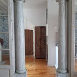 Large solid wood column