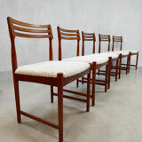 Midcentury design Bovenkamp dining chairs Severin Hansen