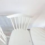 Set of six vintage Scandinavian chairs