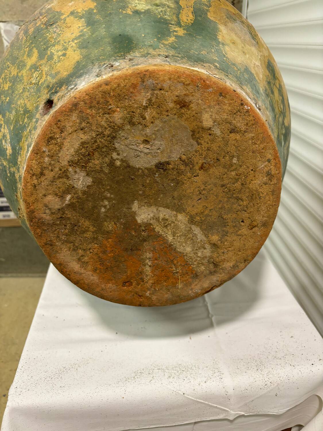 Large terracotta Biot jar