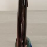 Vintage earthenware fish bottle