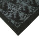 Handmade distressed oriental 1980s 158 cm x 250 cm black rug