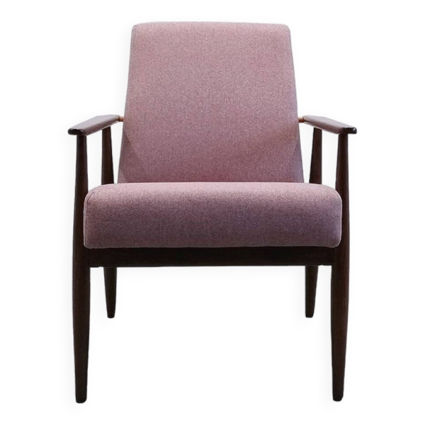 1960 Henryk Lis Armchair in Pink Tweed