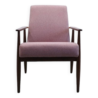 1960 Henryk Lis Armchair in Pink Tweed