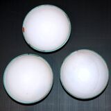 Three Robert Picault bowls, Vallauris ceramics from the 1950s.