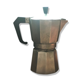 Bialeti vintage Italian coffee maker in stainless steel