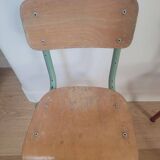 Vintage school chair for children