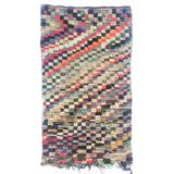 Carpet berbere boucherouite 194x108cm