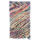 Carpet berbere boucherouite 194x108cm
