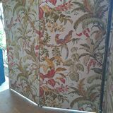 30'S French Tapestry Screen, XX-style classic printed canvas, 3 panels