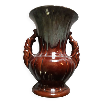 Vase vintage signé ADP