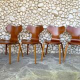 Chair 4130 Grand Prix in teak, Arne Jacobsen for Fritz Hansen
