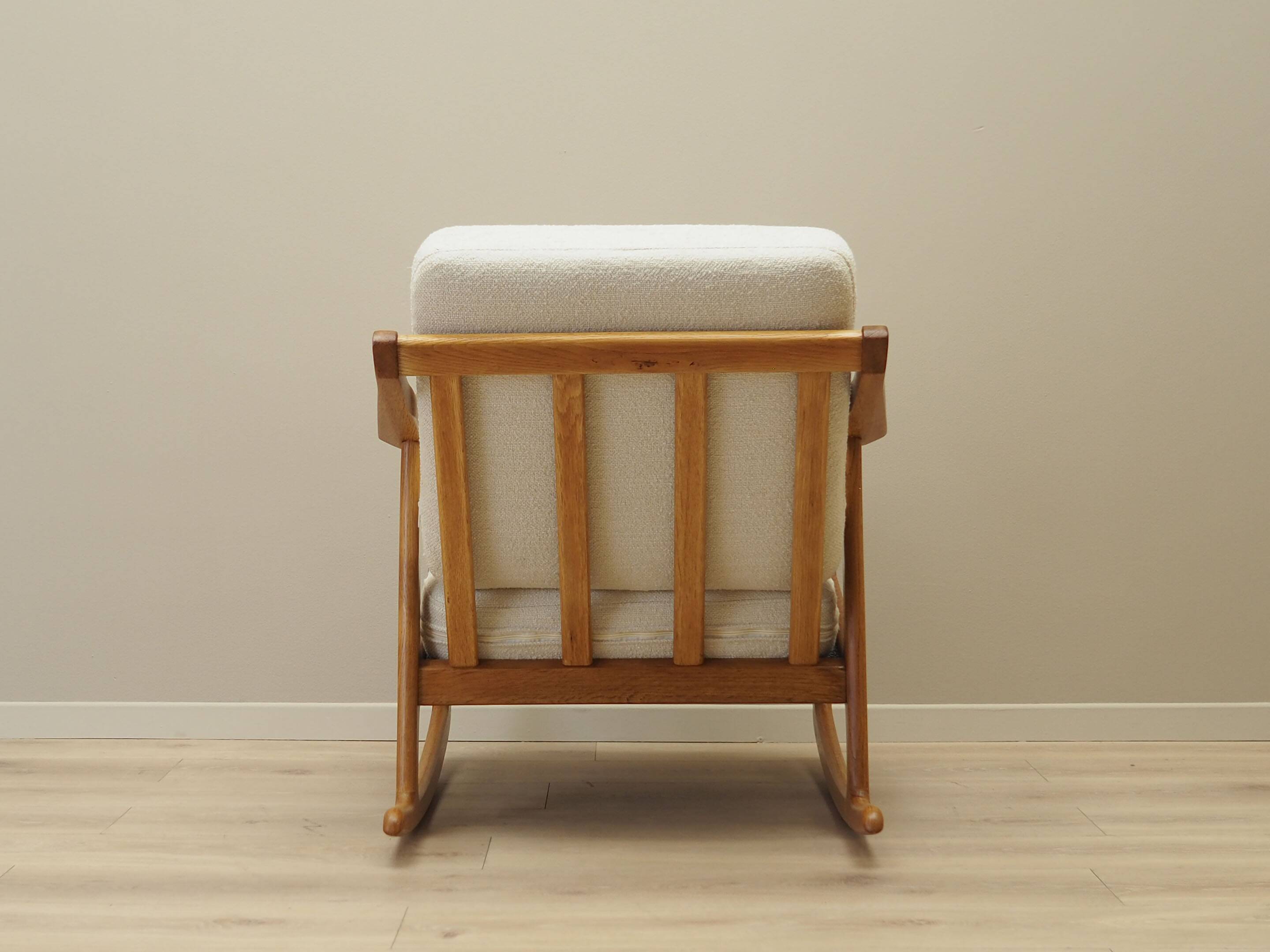 Oak rocking chair, Danish design, 1960s, designer: H. Brockmann Petersen, p