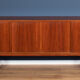 Teak 1960s mid century long Danish sideboard