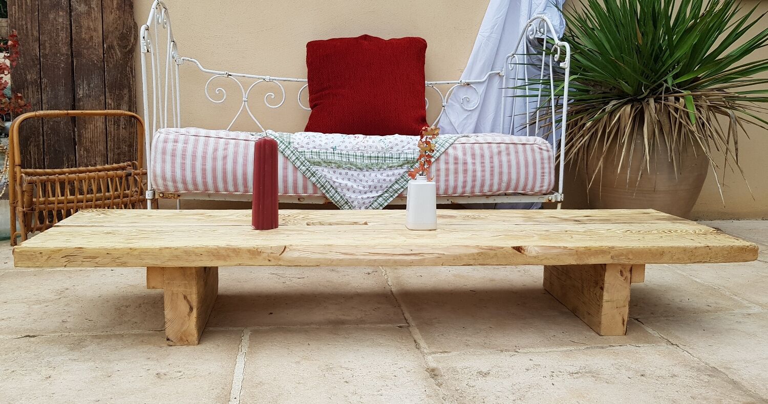 Brutalist coffee table