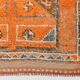 3x12 Rug For Laundry Orange Turkish Vintage Runner Rug, 95x370Cm SK 22033