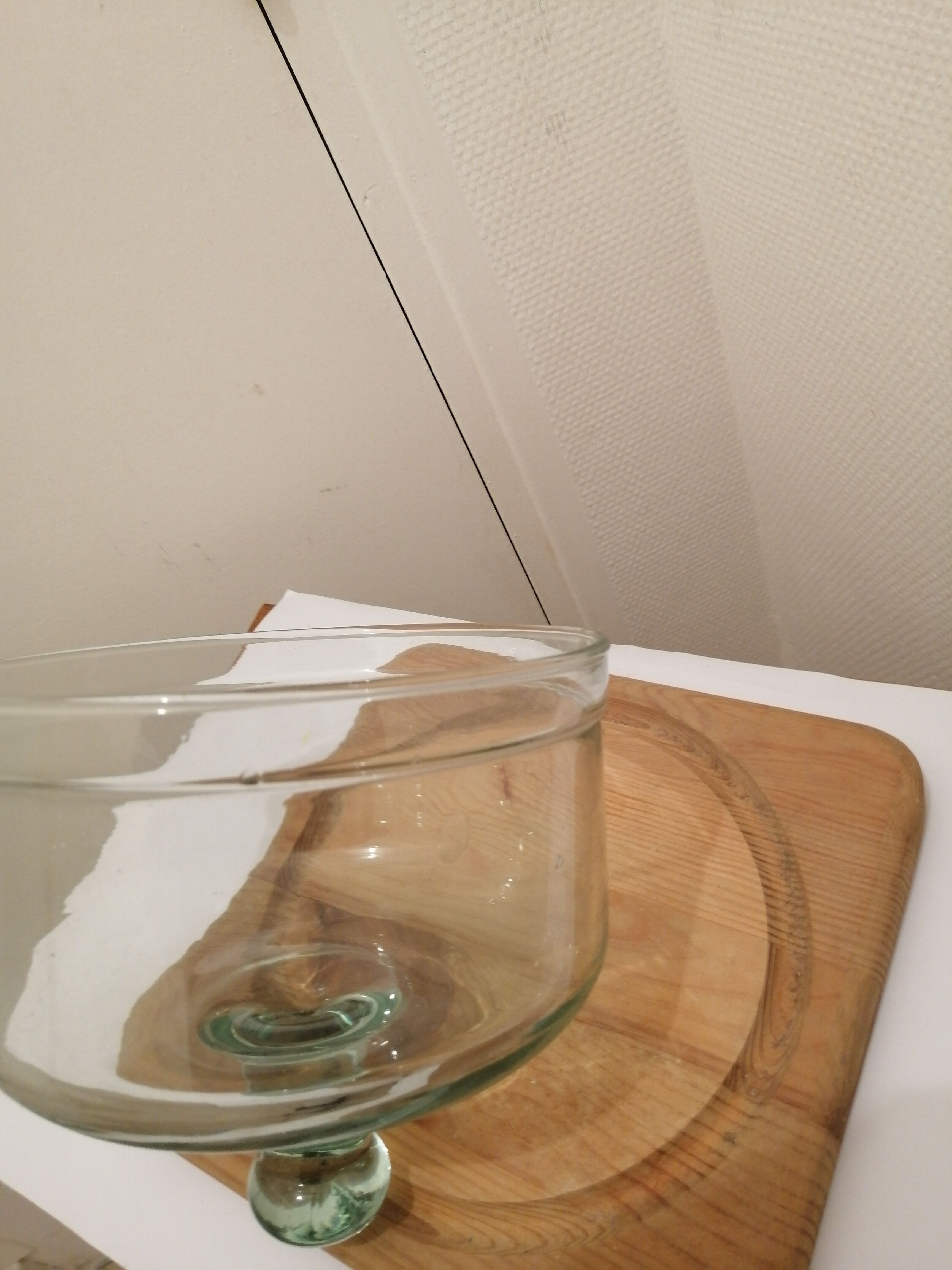 Square cheese platter with domed bell