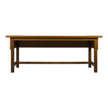 Swedish Freestanding Teak Architect Desk, 1960s