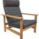 Fauteuil vintage Søren Holst Fredericia modèle 2461 design