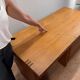 Pierre Chapo B19E Solid Elm Desk - Iconic 1960s Design