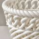 Bassano woven ceramic planter, 1960