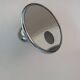 Vintage adjustable chrome mirror, magnifying and illuminating, France 1970