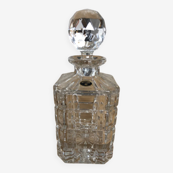 Carafe à whisky cristal de bohème années 50