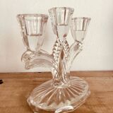 Chandelier verre 3 branches