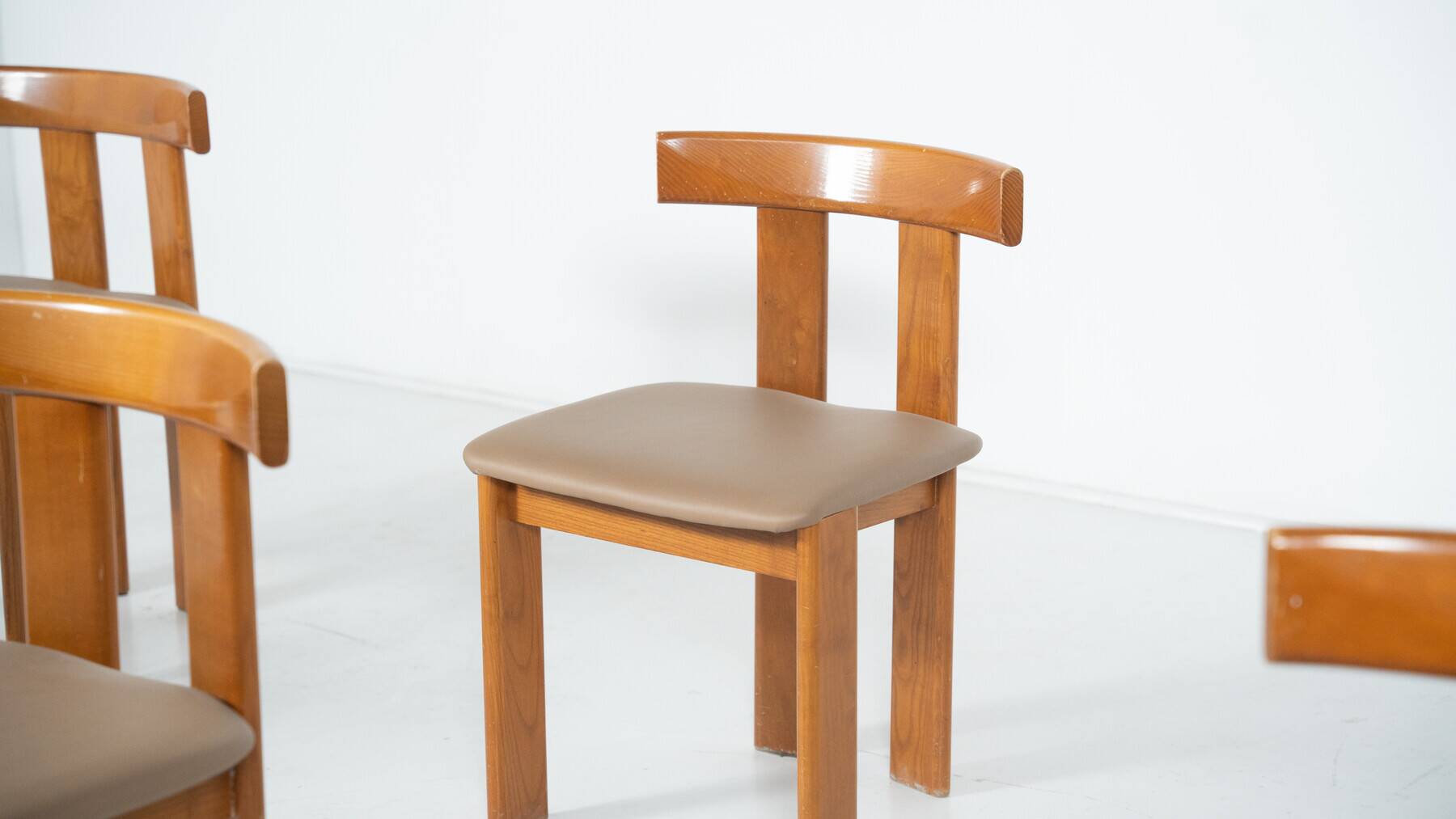 Mid-Century Modern Set of 6 Chairs by Luigi Vaghi, 1960s