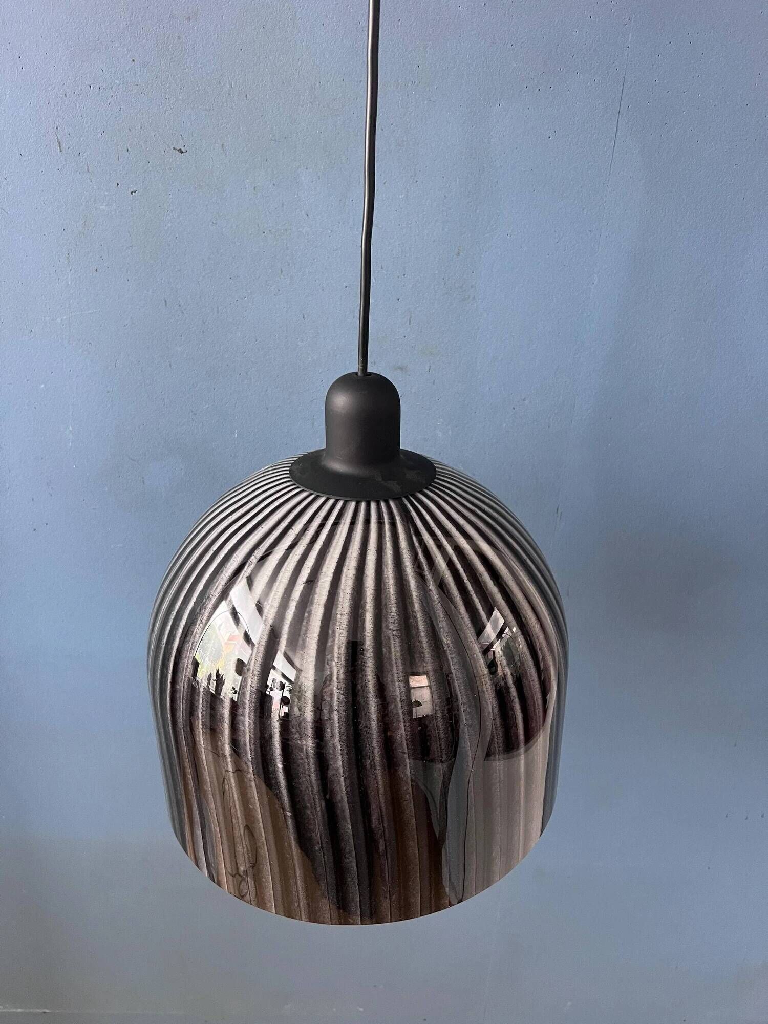 Mid-Century glass pendant by Peill and Putzler