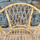 Paire de fauteuils en rotin adulte
