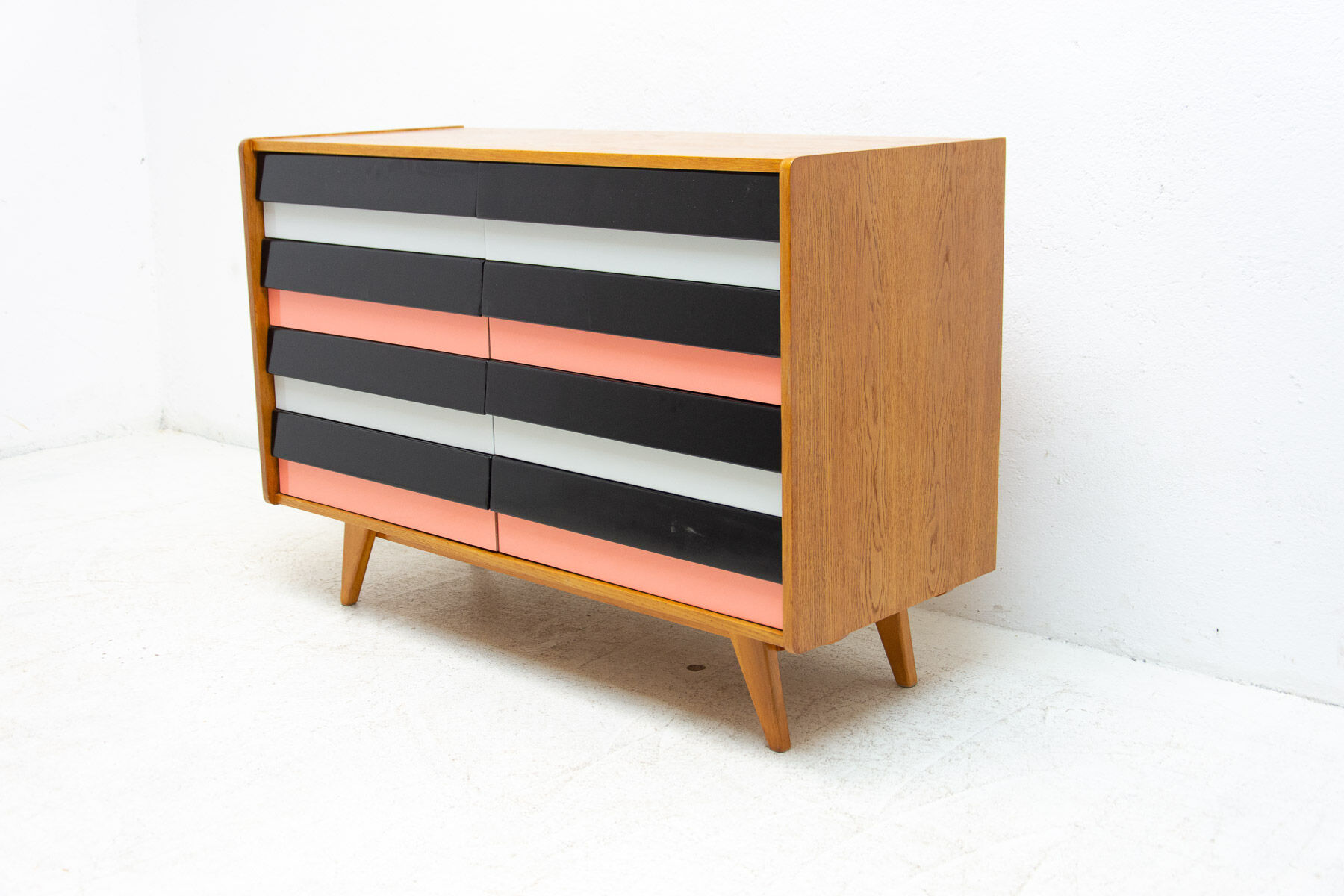 Mid century chest of drawers U-458 by Jiri Jiroutek Czechoslovakia, 1960´s