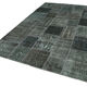 Tapis anatolien contemporain tissé à la main 200 cm x 300 cm tapis patchwork gris