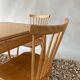 Dutch-1960s-dining-table and four chairs