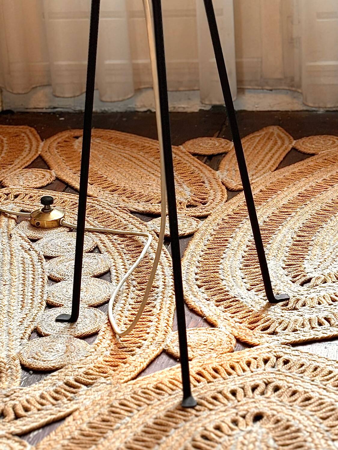 Cocoon Rocket Tripod Floor Lamp by H. Klingele for Artimeta