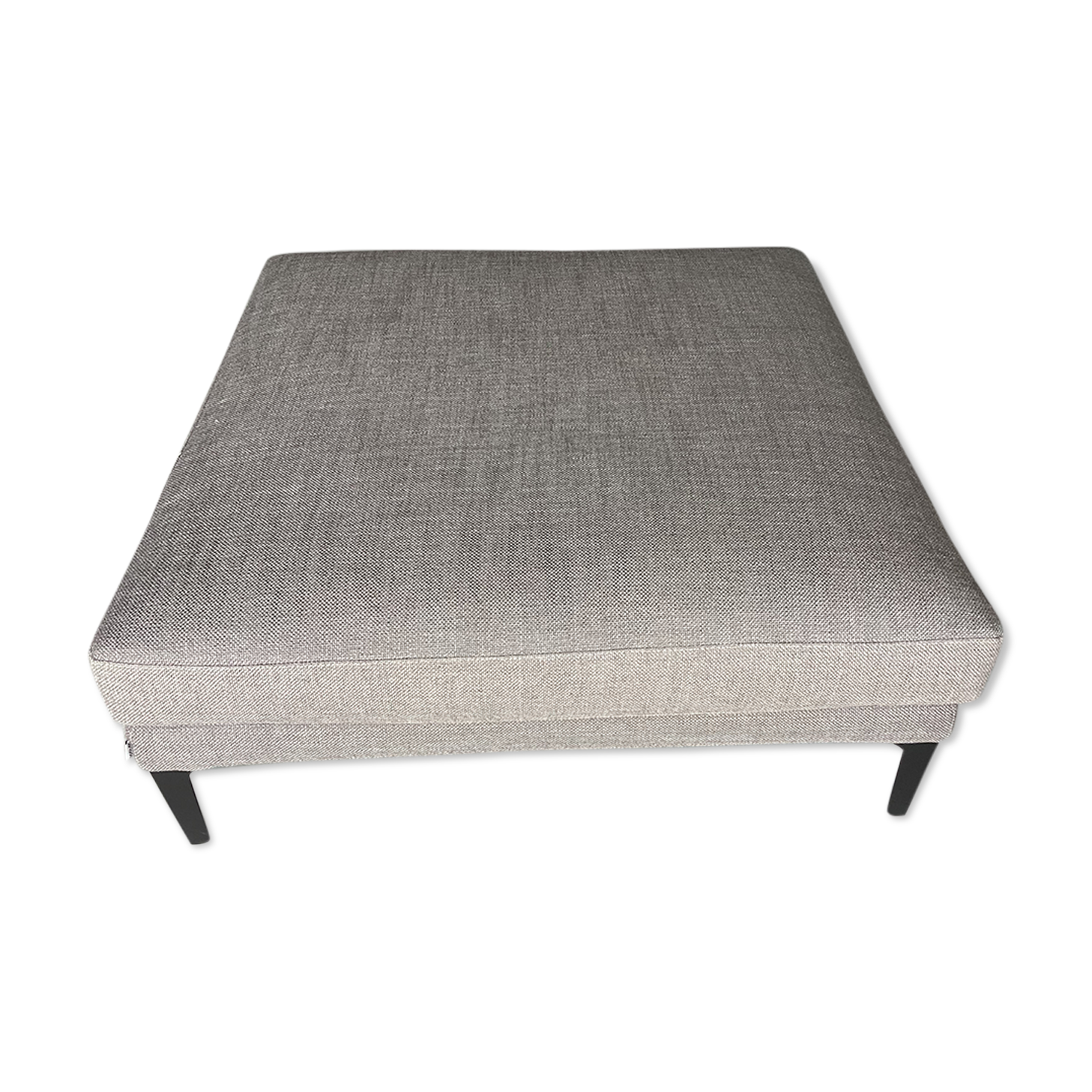 Pouf gris taupe