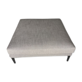 Pouf gris taupe